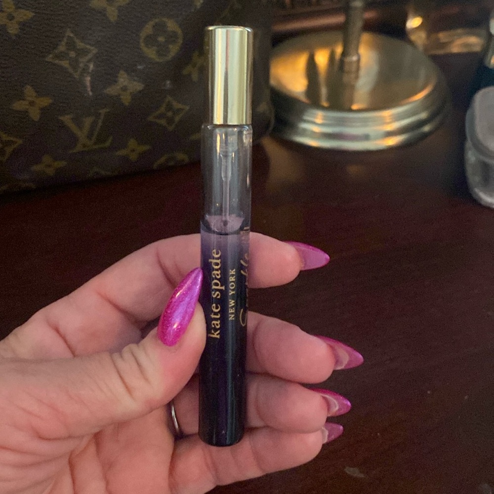 Kate spade sparkle travel spray 80% full